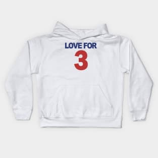 LOVE FOR 3 Kids Hoodie